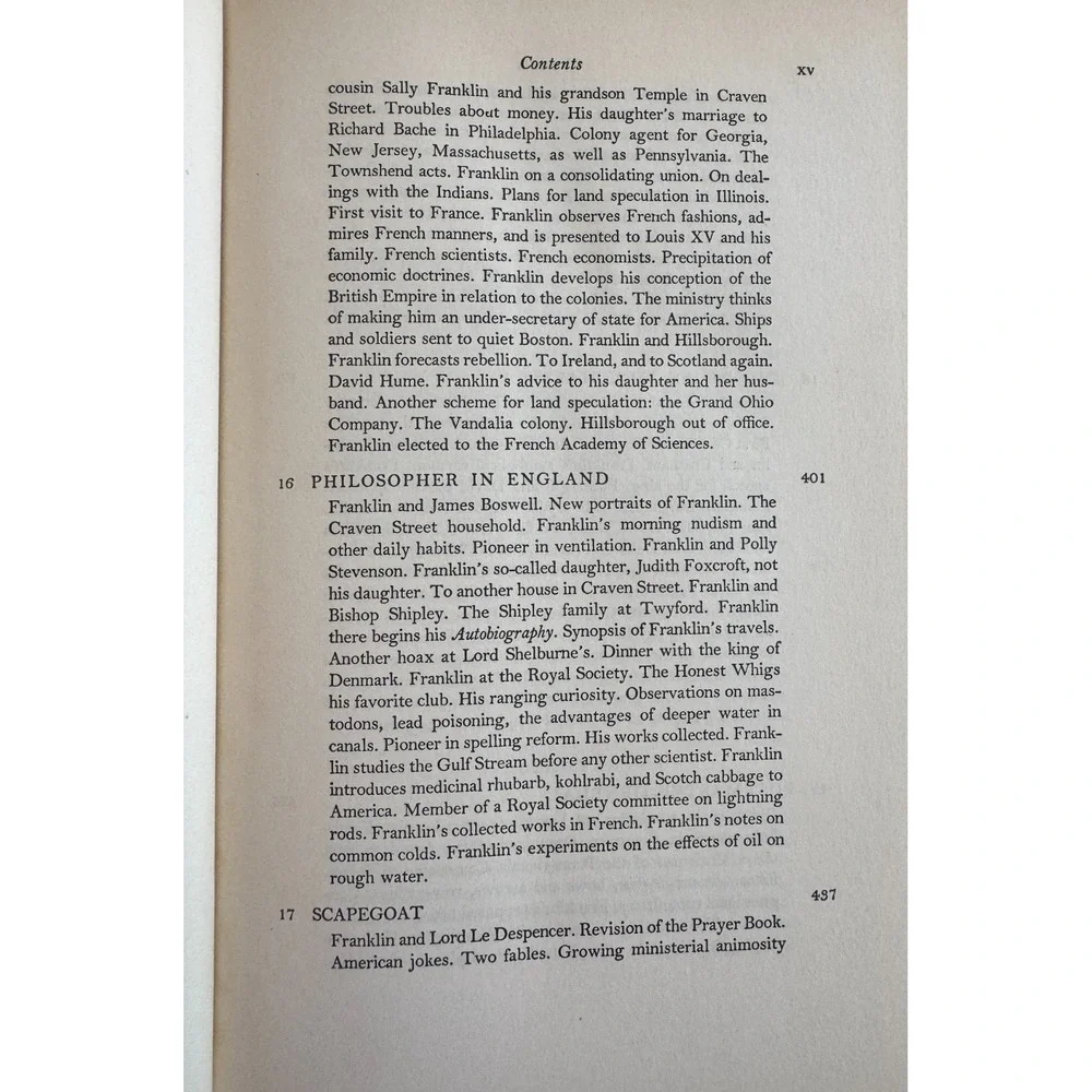 Benjamin Franklin by Carl Van Doren - 1st Edition - Viking 1938 in DJ Vintage